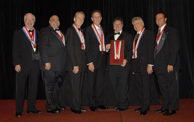 James Doherty, HOBT, HAAC, National Chair Thomas J. Macrina, CEC, CCA, AAC, Ferdinand E. Metz, CMC, AAC, HOF, Thomas Keller, HHOF, Norman Van Aken, Bert P. Cutino, CEC, AAC, HBOT, HOF, and John A. Minniti, CCE, AAC