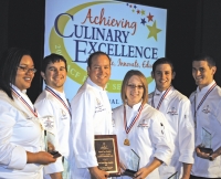 Photo of Chefs de Cuisine Association of St. Louis 
Inc. Knowledge Bowl Team