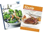 Covers of The 
National Culinary Review and Sizzle