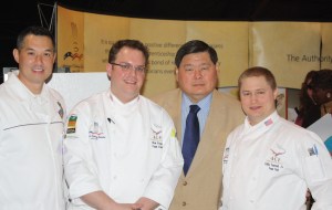 Chef Ty with ACF Culinary Team USA 
members