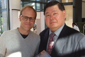 Alton Brown & Chef Ty at Johnson & Wales 
University, Charlotte, N.C.