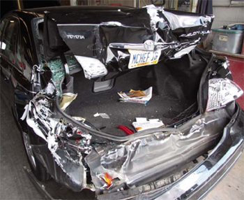 Photo of Chef Kinsella's Car