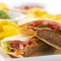 Photo of Chipotle Bacon Quesadilla Burger