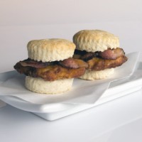Fried Chicken Biscuit Slider