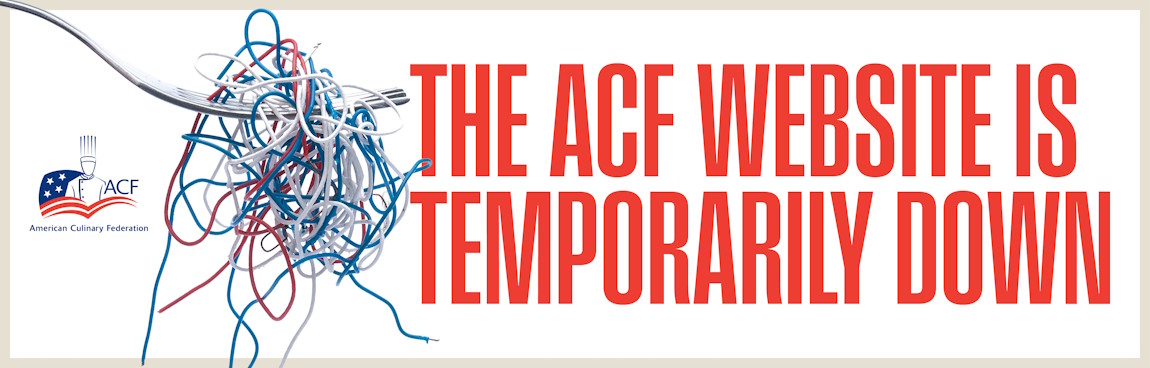 The ACF Website is Temporarily Down